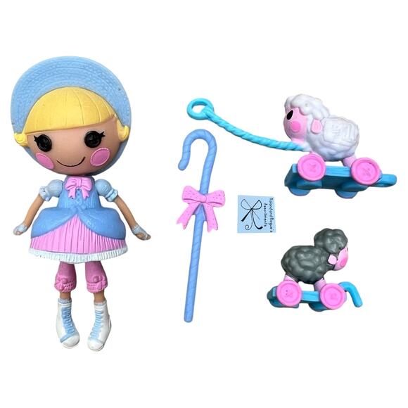 Mini Lalaloopsy Little Bah Peep Toy Lot - Picture 1 of 3